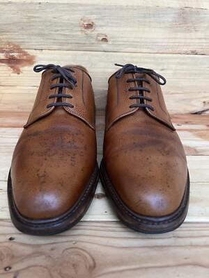 Chaussures Homme Crockett & Jones GRASMERE Tan Scotch Grain - UK 9 / US 10