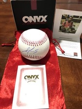 ALEX REYES SIGNED AUTO/AUTOGRAPH BASEBALL ONYX AUTHENTIC St. LOUIS CARDINALS
