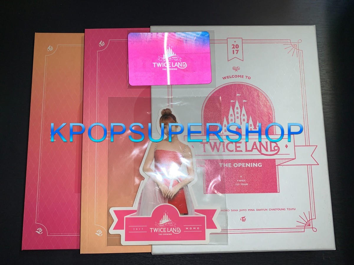 Twice Twiceland The Opening Concert 1st Tour 2017 DVD Rare OOP