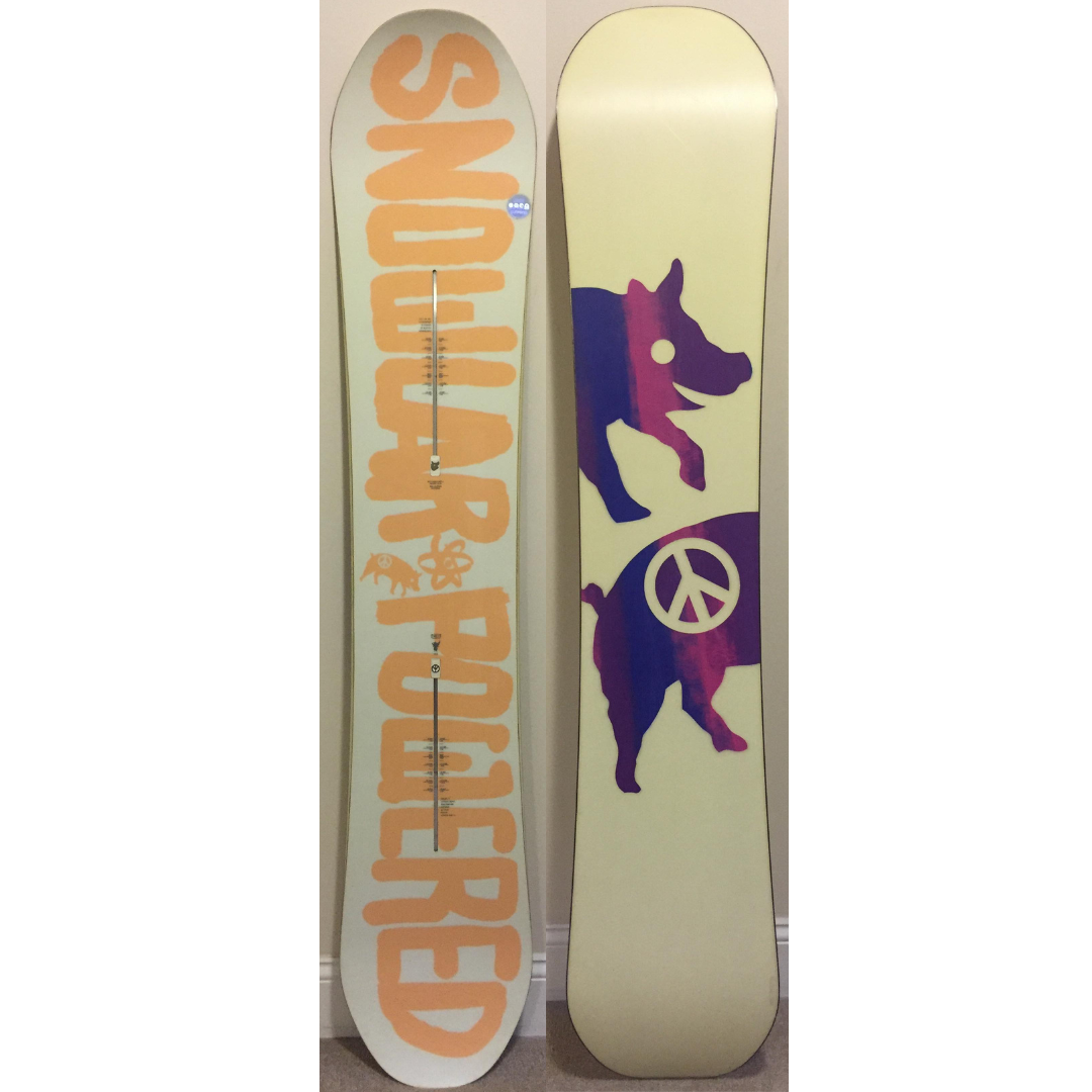 UNINC SNOWLARPOWERED 155cm Burton Snowboard Rare Classic Collector