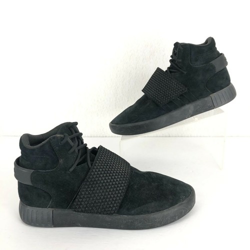 Black Sneakers Suede Leather Lace-Up | eBay