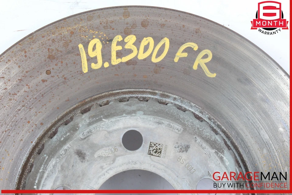 Juego de 2 discos rotor freno delantero derecho e izquierdo mercedes w213 e300 c350e 15-20 Foto 4 de 4