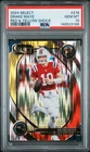 2024 Panini Select #218 Drake Maye Red & Yellow Shock PSA 10