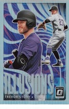 2020 Panini Donruss Optic - ILLUSIONS HOLO PRIZM TREVOR STORY