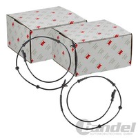 2X NK ABS-SENSOR Raddrehzahl Hinten Passend FüR Fiat Idea Lancia Musa Ypsilon