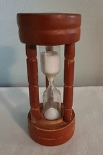 Hourglass - Wood 4" Sand Timer Mini