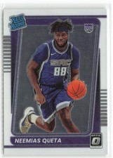 2021-22 Donruss Optic Neemias Queta RC Rated Rookie Sacramento Kings #156