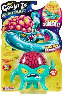Heroes of Goo Jit Zu Galaxy Blast Brainboom Action Figure [Ultra Rare!]
