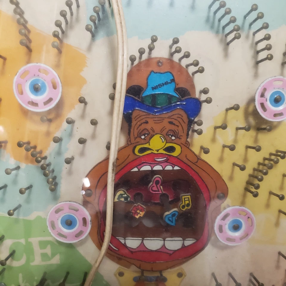 Máquina de Pachinko Nishijin de Colección, Cantando Boca Grande, Funciona Foto 2 de 4