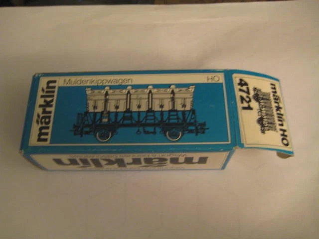 Marklin H0 4721 CFL Gray Tipping Bucket Car in original box LNIB Ltd Edn IN 1987 - Image 2 of 4