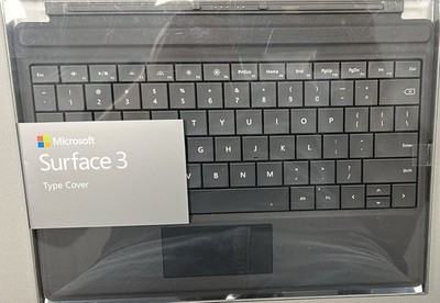 Microsoft Surface 3 Model 1654 Black Type Cover Keyboard