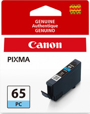 Canon CLI-65 Genuine Photo Cyan Ink Tank, Compatible with PIXMA PRO-200, and PIX