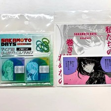 Sakadey CD-Style Keychain Leon & Akira, Osaragi Sticker Sakamoto Days