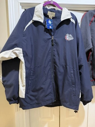Vintage Vesi Sportswear Georgia Bulldogs full-zip Jacket navy blue/cream Large image 5