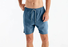 Free Fly Men's Andros Trunk Pacific Blue Size L/XL NWT Unlined