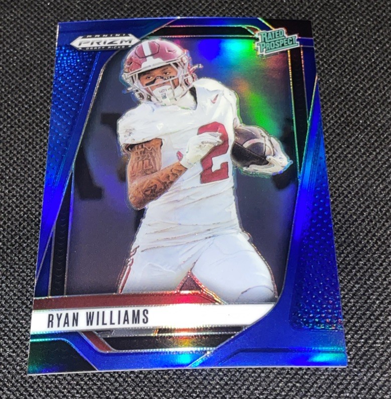 2025 Panini Prizm Draft Picks #151 Ryan Williams Blue 6/249 Prospect 