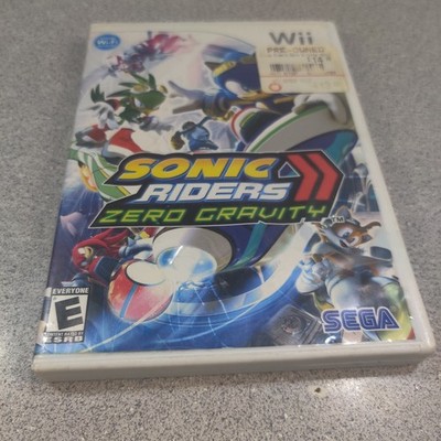 Sonic Riders: Zero Gravity (Nintendo Wii, 2008) COMPLETE WITH MANUAL 
