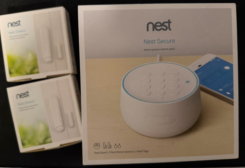 Nest Secure Alarm Starter Kit H1500ES + Additional 2x Detect Sensors H1100WES
