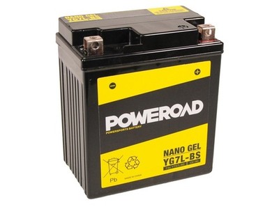 Batterie Honda NX 125 Dominator 7Ah 12V - YTX7L-BS GTX7L-BS FTX7L-BS