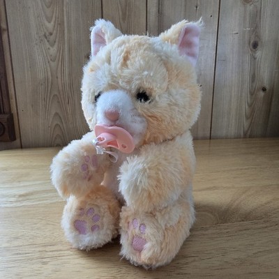 Little Live Pets Cozy Dozy's Ginger The Kitty Interactive Plush Toy Cat - Works