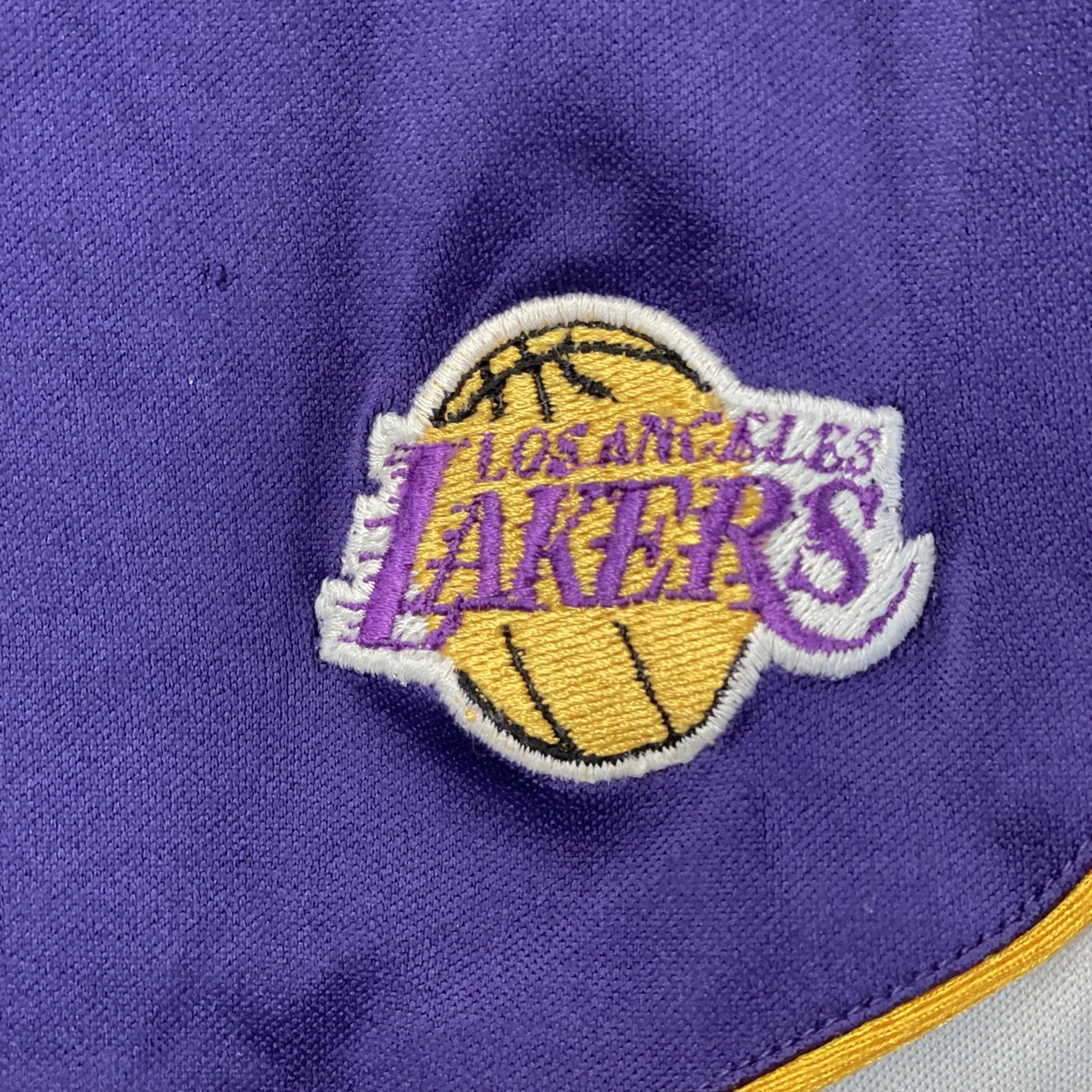 VTG 90s Nike NBA Los Angeles Lakers Warm Up Jersey Men's XL/Sz 61