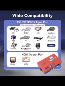 RetroScaler2x AV to HDMI Up-Scaler Converter Line-Doubler Retro Consoles Tink