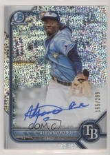 2022 Bowman Chrome Prospect Speckle Refractor 155/299 Alejandro Pie Auto a8r