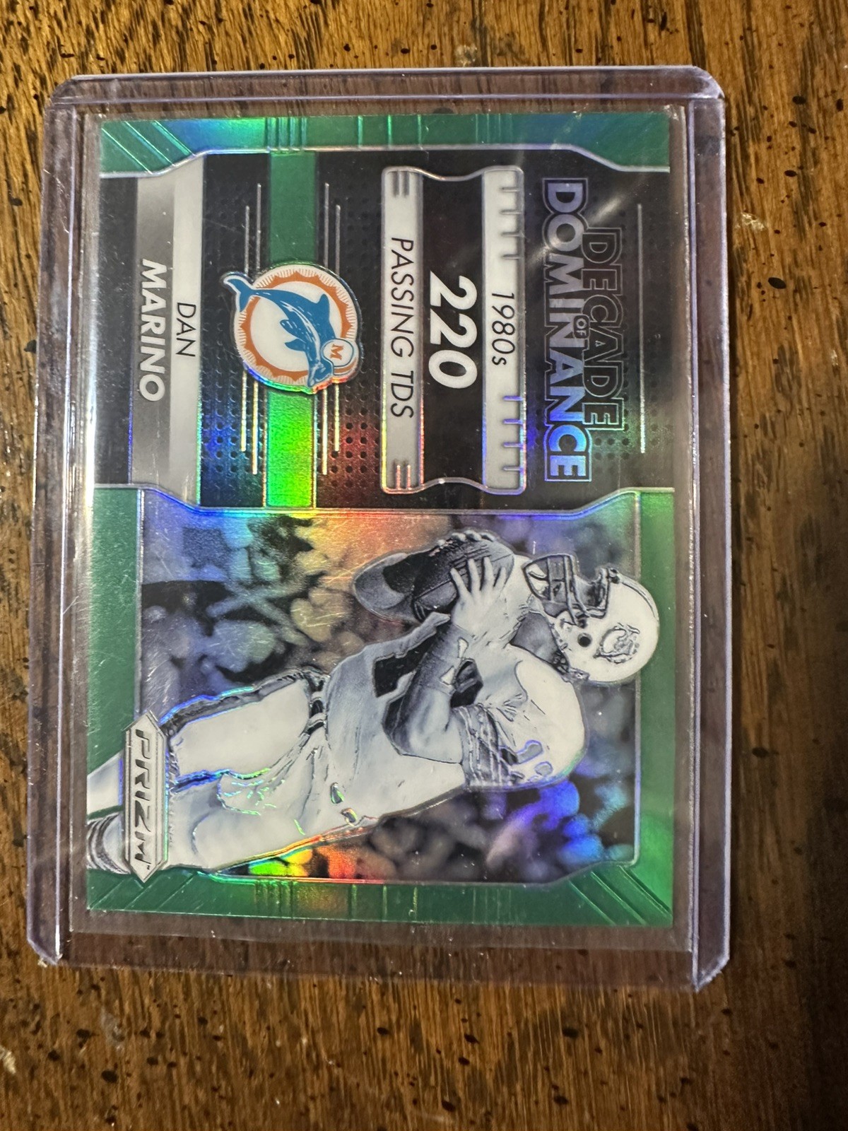 DAN MARINO 2016 Panini Prizm Green Decade Dominance Miami Dolphins #2