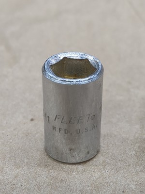 Fleet USA 1011 11/32'' 1/4dr. 6pt. Socket Proto