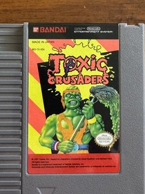 Toxic Crusaders Nintendo NES Cleaned/Tested