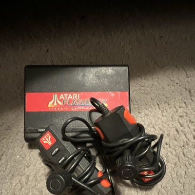 Atari Flashback Mini Home Console w/ Built-In Games, 2 Wired Controllers, RCA