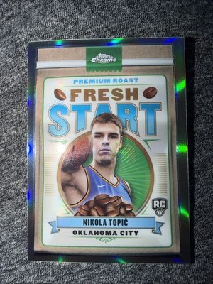2024-25 Topps Chrome Nikola Topic Fresh Start FS-9