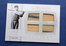 Tony Lazzeri 2016 Panini Flawless Players Collection Quad bat jersey relic 25/25