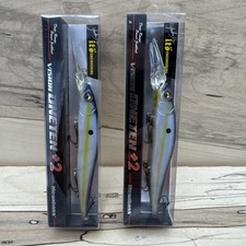 (2) Megabass ITO Vision 110 +2 Jerkbaits One Ten Plus 2 - SEXY FRENCH PEARL