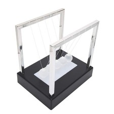 Garosa Pendelkugel, LED-Leuchtlicht Newton Cradle Pendel Balance Swing Ball T...