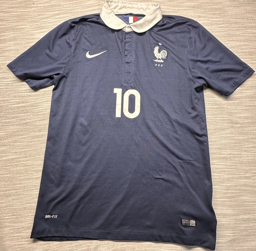 NIKE フランス代表 FFF 2014 ポロシャツ ネイビー Lサイズ NIKE フランス代表 FFF 2014 ポロシャツ ネイビー Lサイズ FRANCE TEAM