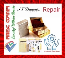 ST DuPont Lighter Repair Overhaul Service Line 1, 2 Gatsby All Models Warranty