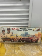 1969 Hot Wheels Mongoose Snake Drag Race Set Complete Great Conditionopen Box