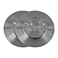 Bremsscheibe Satz Hinterachse FÜR Honda Civic 8 FN FK FD FA Civic 9 FB Ackoja