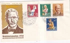 Germany Wohlfahrtsmarken 1958 First Day Cover