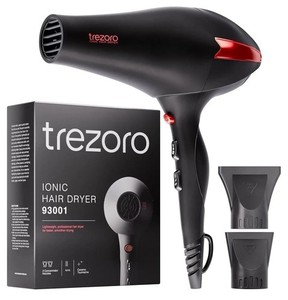 TREZORO Professional Ionic Hair Dryer for Salon - 2200W Powerful Blow Dryer