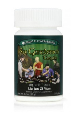 Plum Flower Six Gentlemen Teapills (Liu Jun Zi Wan) 200pills EXP: 5/6/27