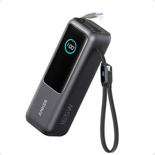 Anker Laptop Power Bank,25,000Mah Portable Charger with 165W Total Output,3 USB-