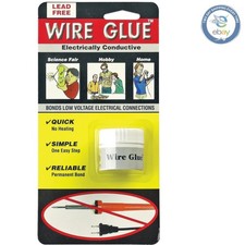 Clear Electrically Conductive Glue in 9ml Jar - Perfect for DIY Wood Projects