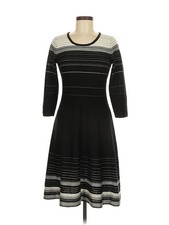Nine West Women Black Casual Dress XS