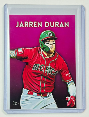 Jarren Duran Limited Edition Artist Signed 