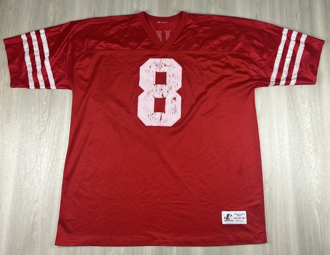 Vintage Steve Young #8 San Francisco 49ers NFL Logo Athletic XXL