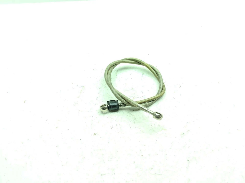 Manguera de línea de freno delantero trenzada de acero 84 85 Honda Nighthawk 700S CB700SC Foto 3 de 4