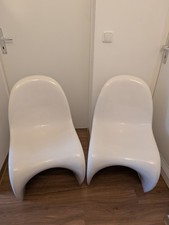 2 x Verner Panton Chair Herman Miller Fehlbaum 1971 - Designer Stuhl 