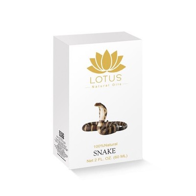 Lotus Snake Oil 100% Natural Hair Treatment   Anti Hair Loss- Strengthens 60ml
